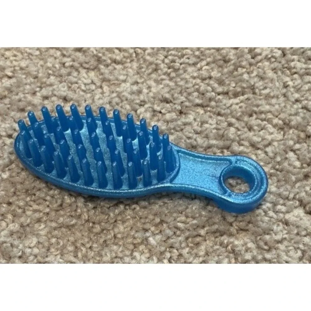 FurReal Friends Blue Hair‎ Brush Plastic Yellow Writing Replacement Brush